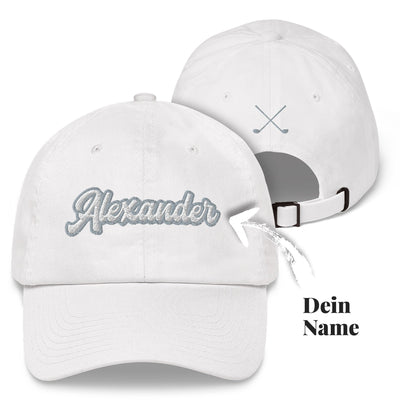 Golf Cap mit Deinem Namen bestickt