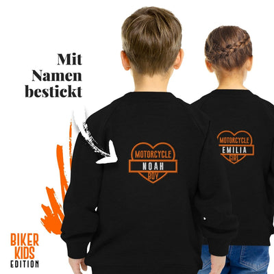 Biker Baby & Kids Bomberjacke "Motorcycle Boy & Girl"